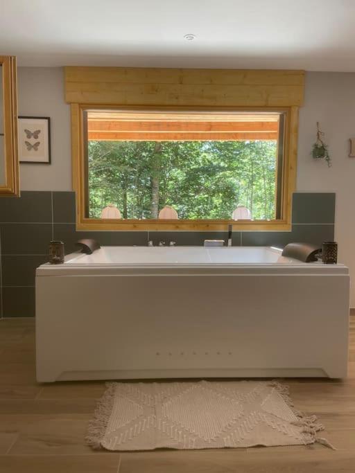 Jacuzzi En Foret L'Esperou Exterior foto